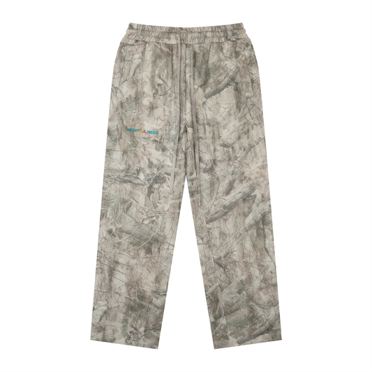 Unisex Fleece Tree Camo Sweatpants