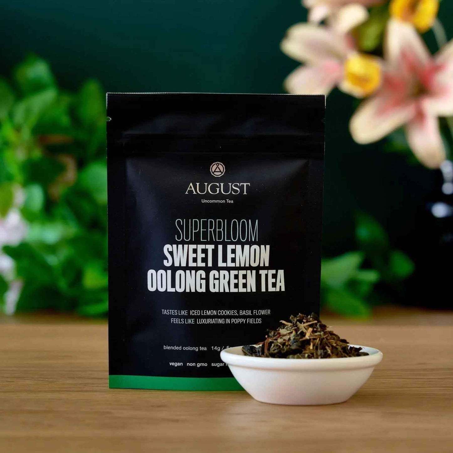 Superbloom Sweet Lemon Oolong Tea – Citrus Floral Blend | August Uncommon Tea