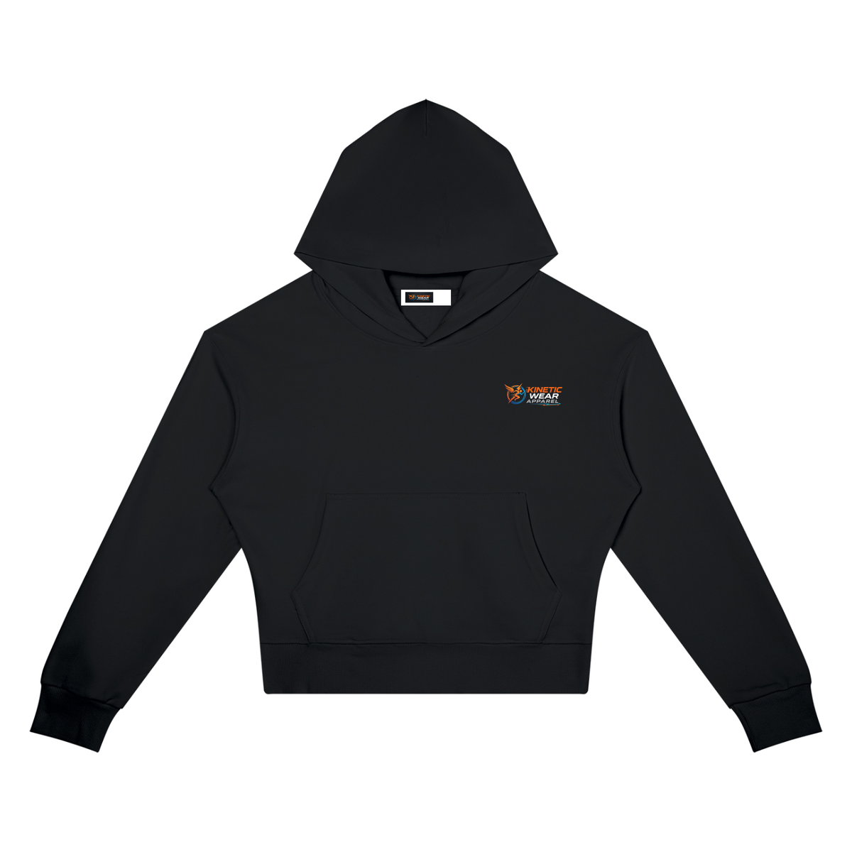 Kinetic Wear Women’s Crop Drop Shoulder Hoodie