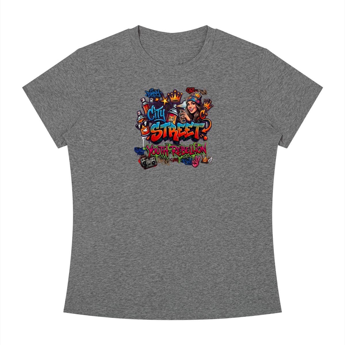Kinetic Wear Women's Slim Fit Crewneck T-Shirt