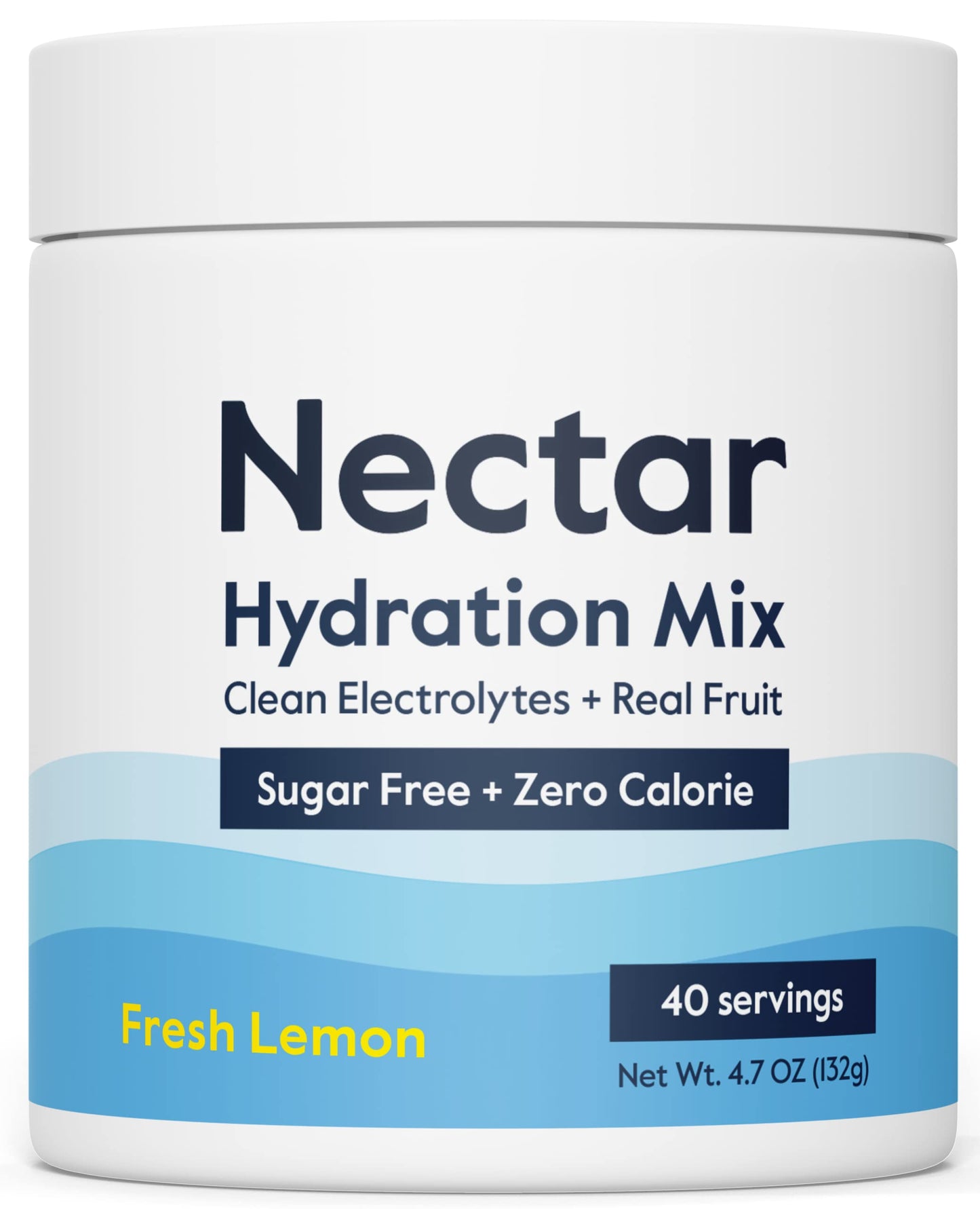 Nectar Hydration Packets - Electrolytes Powder Packets - Sugar Free & 0 Calorie - Organic Fruit Liquid Daily IV Electrolytes Powder for Dehydration Relief and Rehydration (Variety 30 Pack)