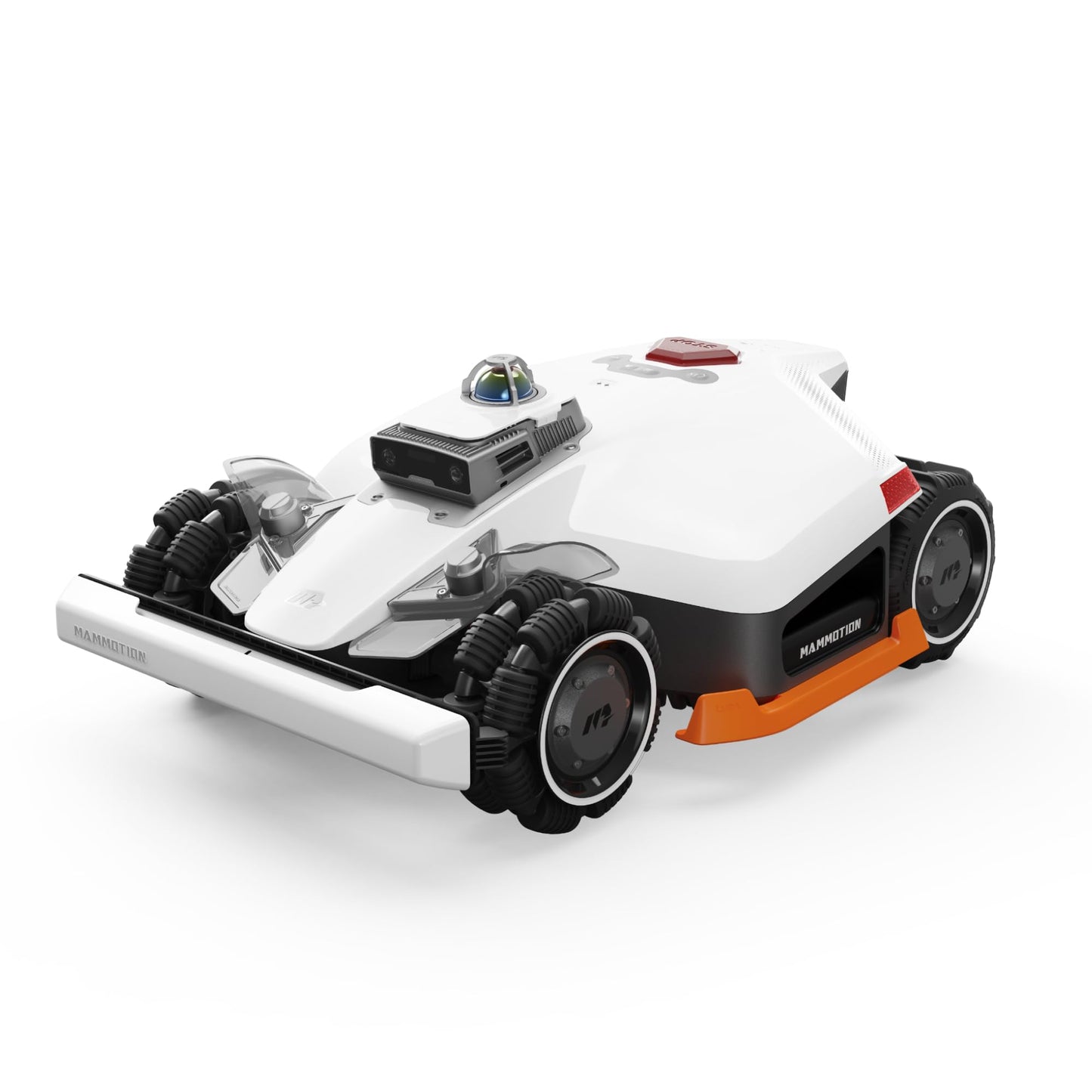 Mammotion LUBA 3 AWD 3000H Robot Lawn Mower with Garage, 0.75 Acre, 360° LiDAR+NetRTK+AI Vision, All-Wheel-Drive for 80% Slopes, 30 Multi-Zone Management, Cutting Height 2.2"-4.0"