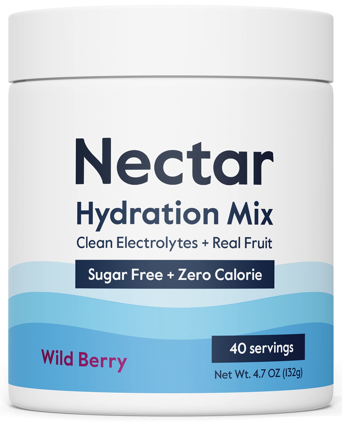 Nectar Hydration Packets - Electrolytes Powder Packets - Sugar Free & 0 Calorie - Organic Fruit Liquid Daily IV Electrolytes Powder for Dehydration Relief and Rehydration (Variety 30 Pack)