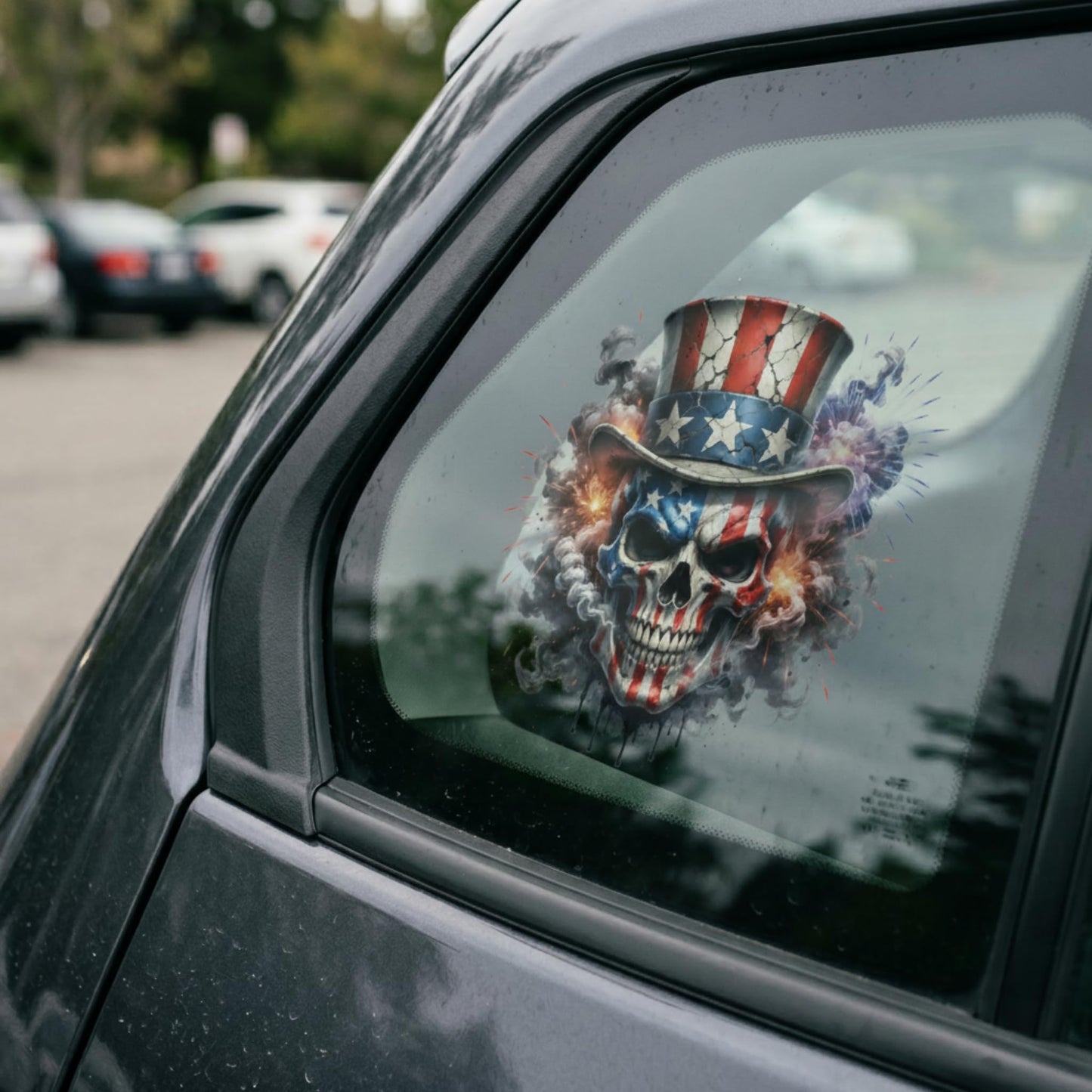 2pcs USA 250th Anniversary Merchandise - Patriotic 1776-2026 Vinyl Car Decals and Bumper Stickers for Cars, Trucks, Vehicles, 250 Years Commemorative Window Decal