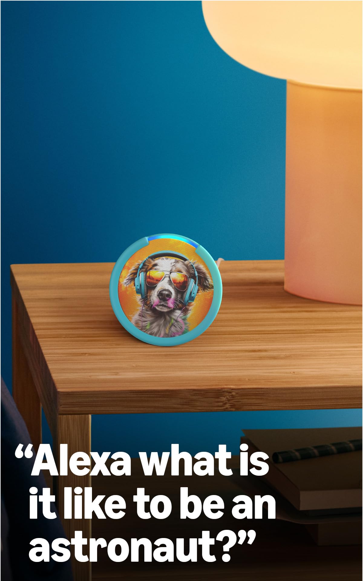 Amazon Echo Pop Kids (newest model), Designed for kids, Designed for Alexa+, parental controls, Includes 6 months of Amazon Kids+, Disney Princess