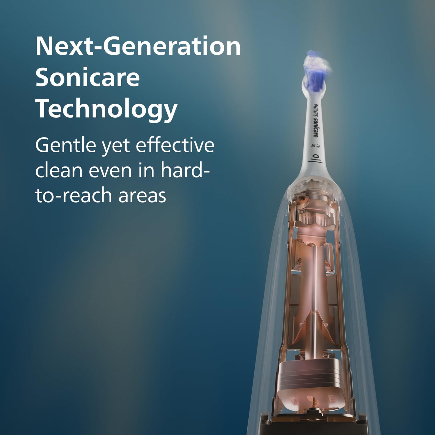 Philips Sonicare 7300 Series Electric Toothbrush with Travel Case | 4 Modes, 21-Day Battery, Pressure Sensor