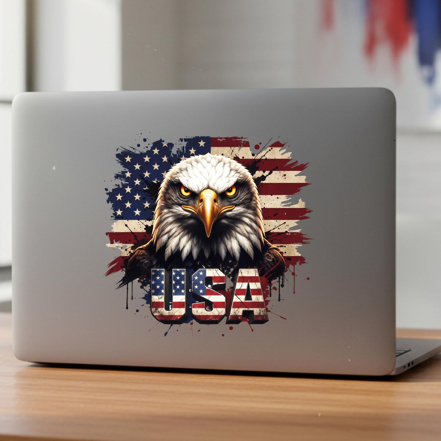 2pcs USA 250th Anniversary Merchandise - Patriotic 1776-2026 Vinyl Car Decals and Bumper Stickers for Cars, Trucks, Vehicles, 250 Years Commemorative Window Decal