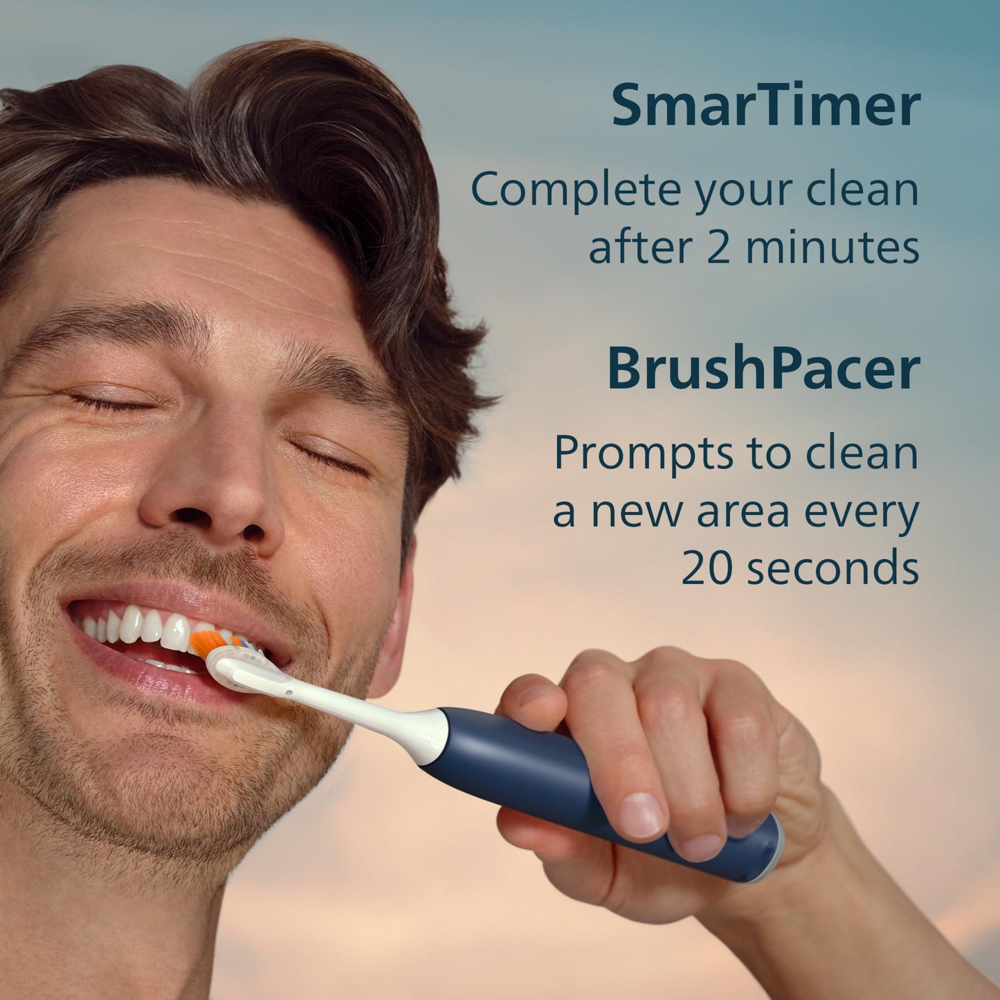 Philips Sonicare 7300 Series Electric Toothbrush with Travel Case | 4 Modes, 21-Day Battery, Pressure Sensor