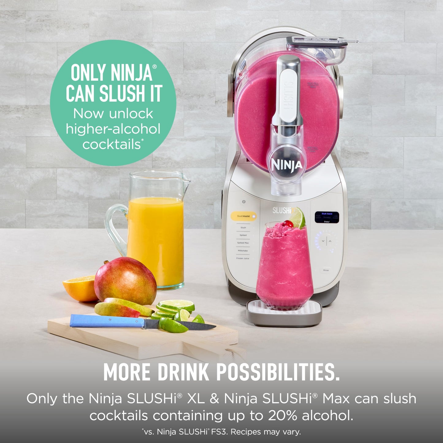 Ninja SLUSHi Frozen Drink & Slushie Machine – RapidChill Technology, 88 oz, 5 Presets | FS301