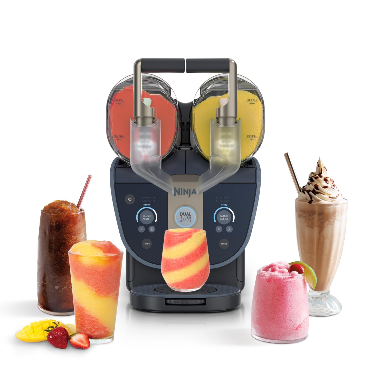 Ninja SLUSHi Frozen Drink & Slushie Machine – RapidChill Technology, 88 oz, 5 Presets | FS301