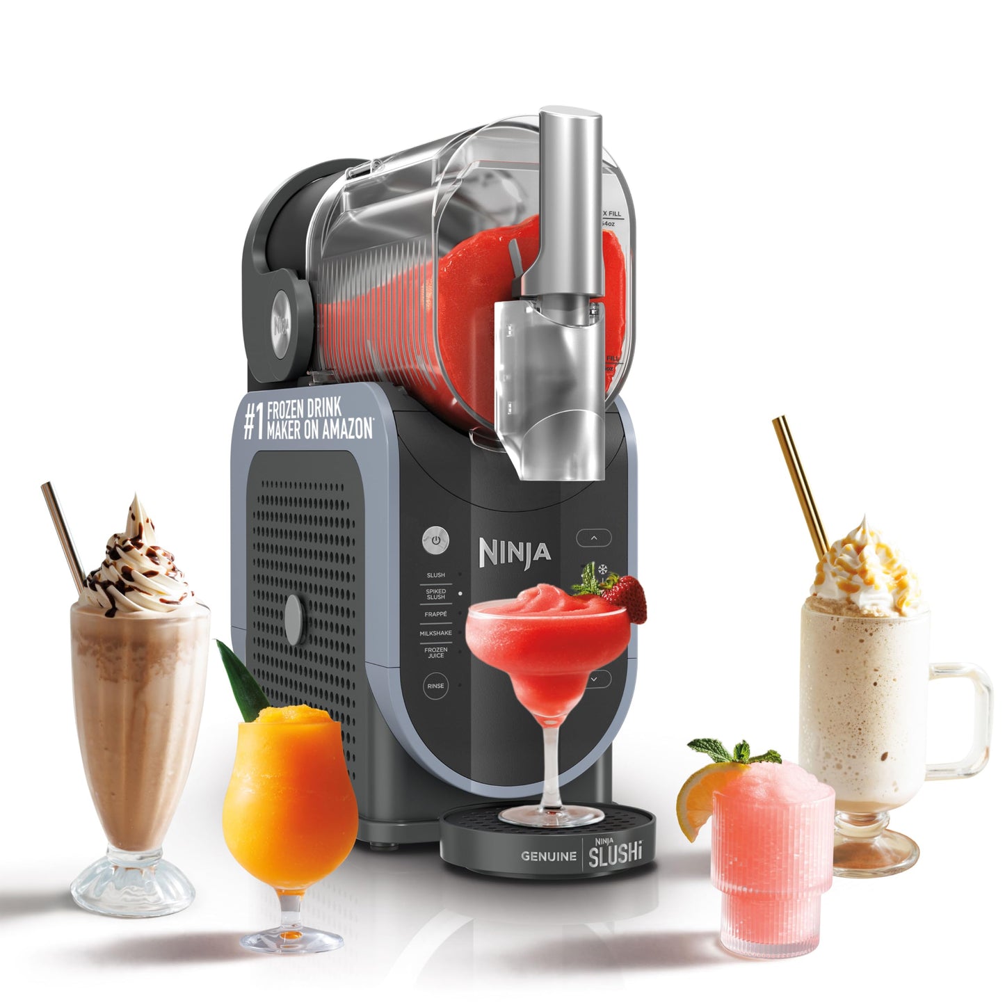Ninja SLUSHi Frozen Drink & Slushie Machine – RapidChill Technology, 88 oz, 5 Presets | FS301