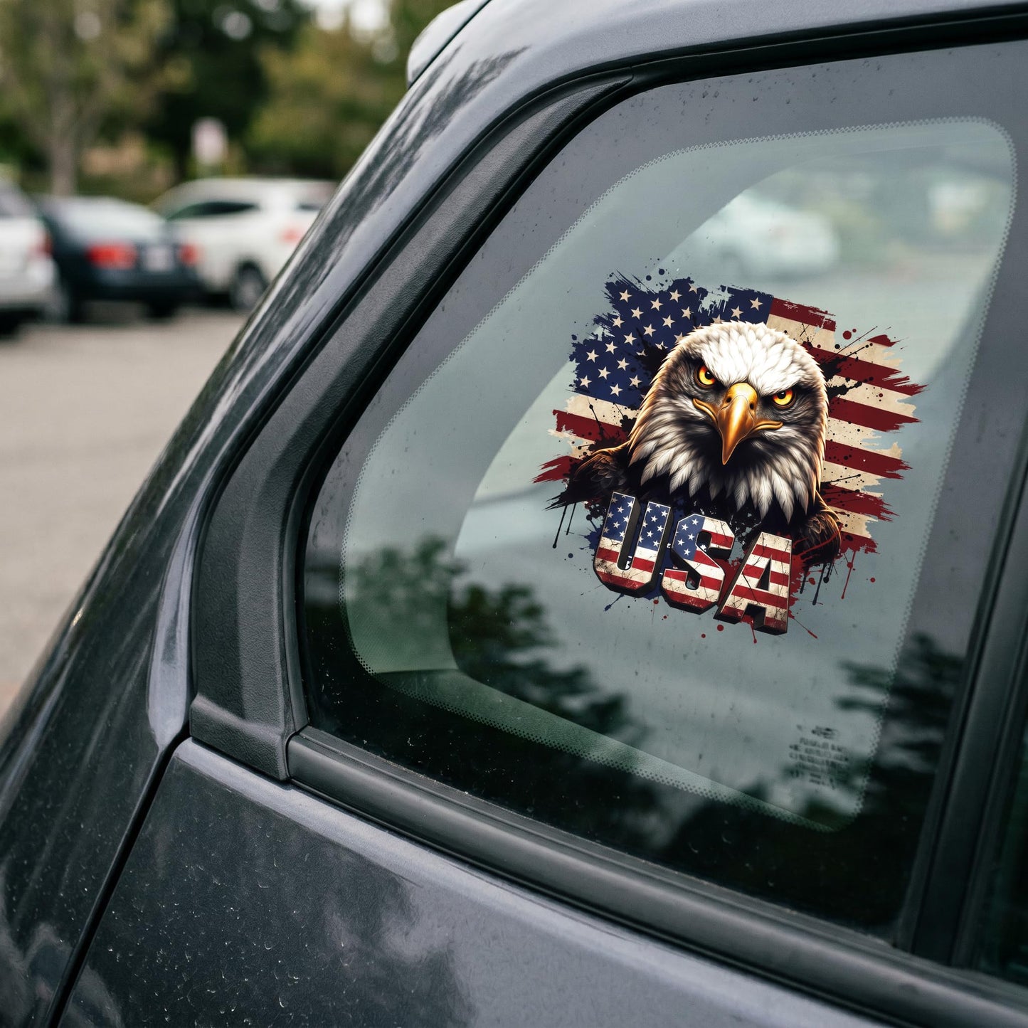 2pcs USA 250th Anniversary Merchandise - Patriotic 1776-2026 Vinyl Car Decals and Bumper Stickers for Cars, Trucks, Vehicles, 250 Years Commemorative Window Decal