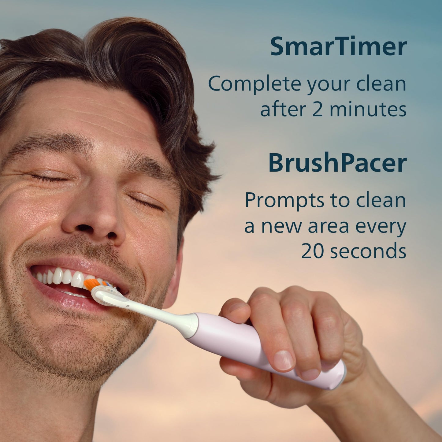 Philips Sonicare 7300 Series Electric Toothbrush with Travel Case | 4 Modes, 21-Day Battery, Pressure Sensor