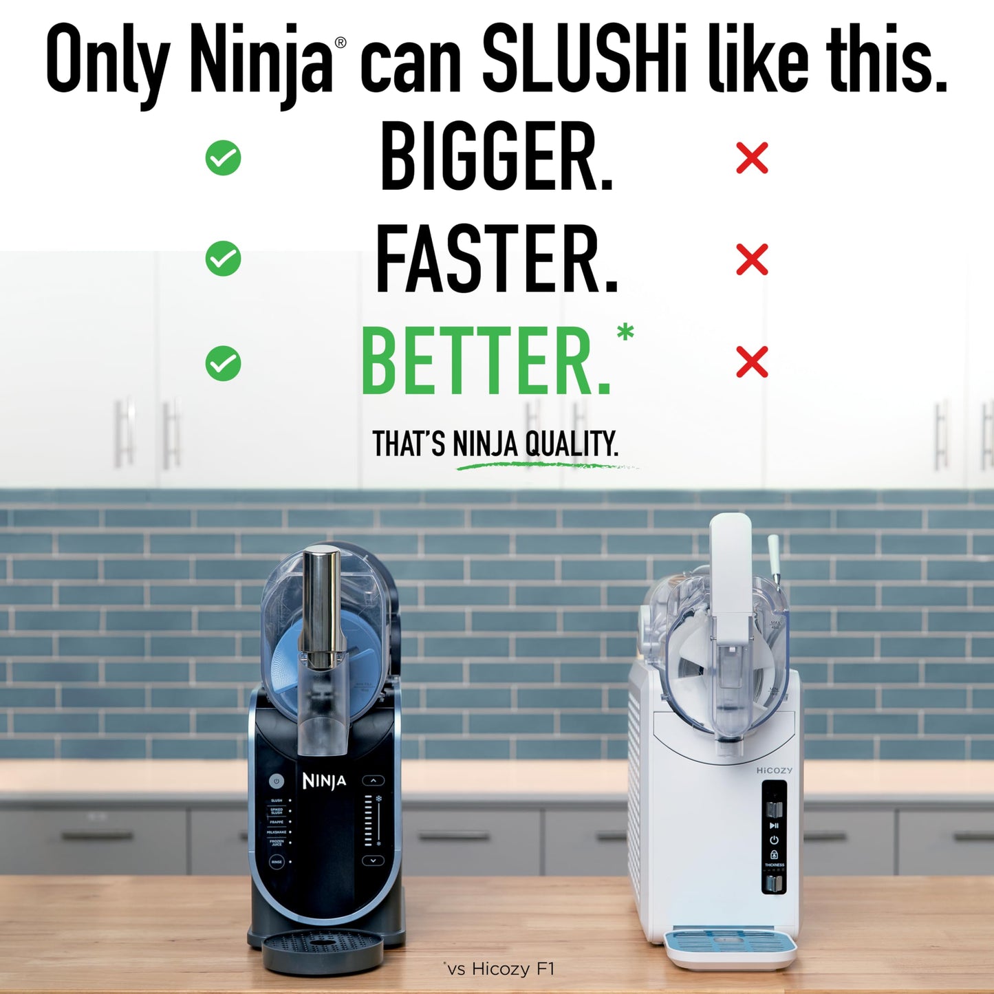 Ninja SLUSHi Frozen Drink & Slushie Machine – RapidChill Technology, 88 oz, 5 Presets | FS301