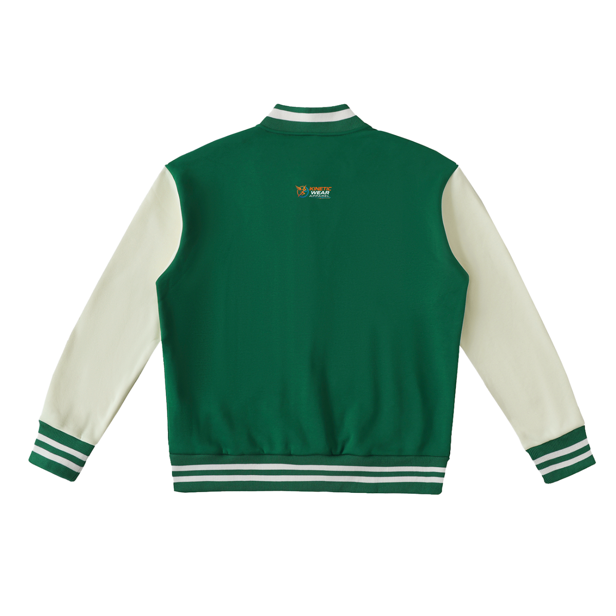 Kinetic Wear Two-Tone Fleeced Varsity Jacket