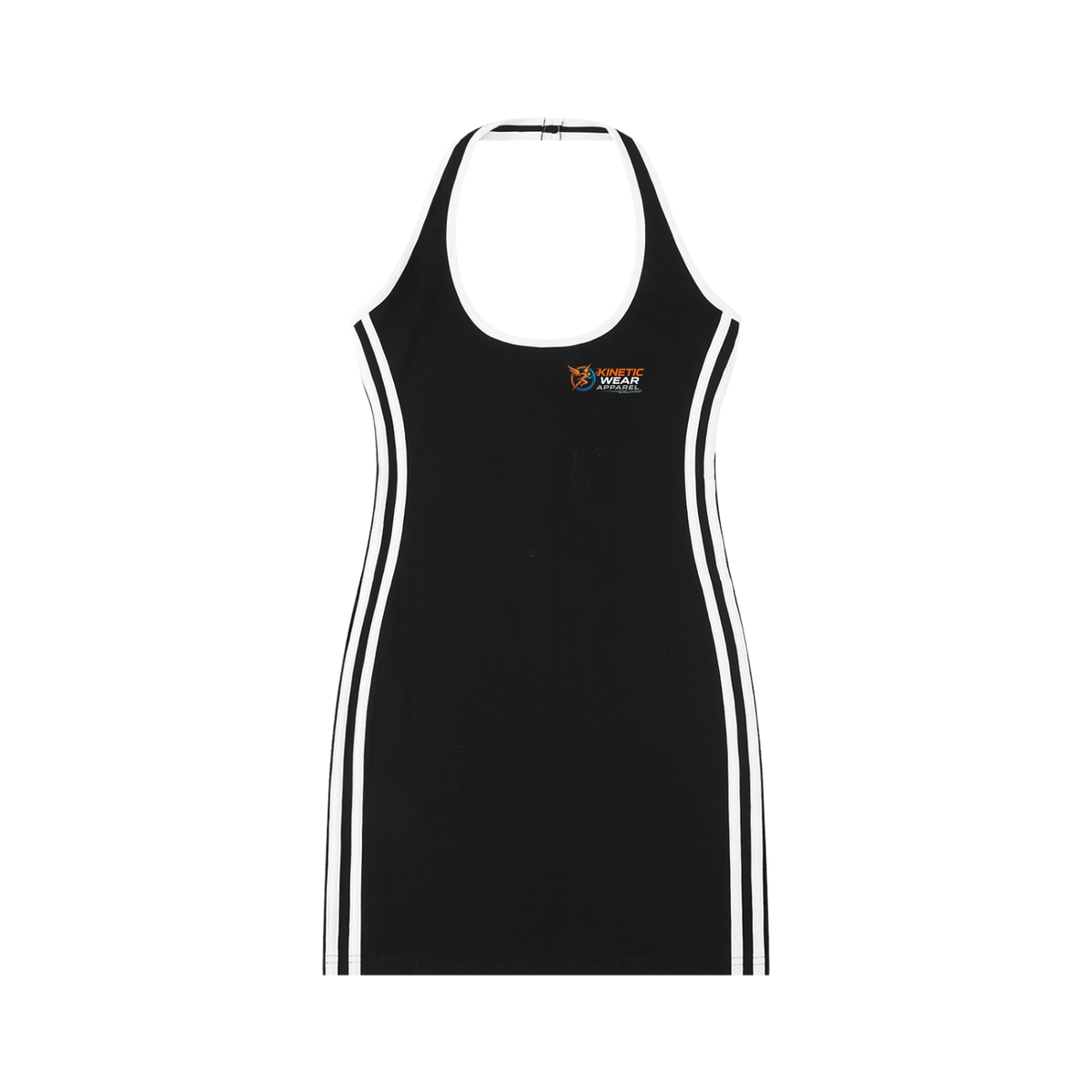 Kinetic Wear Women's Binding Tight Halter Dress