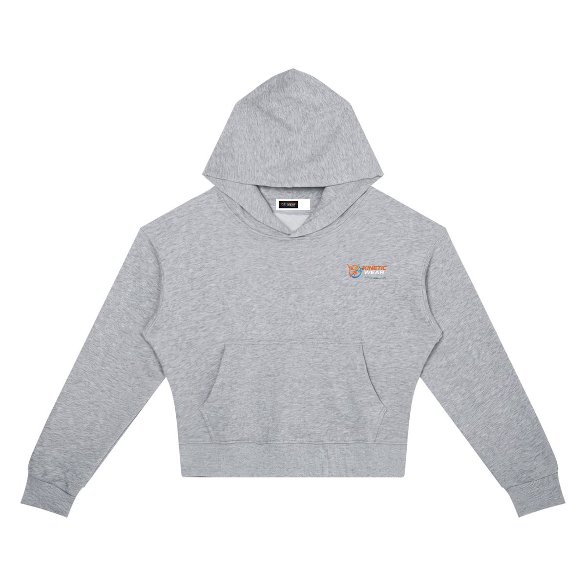 Kinetic Wear Women’s Crop Drop Shoulder Hoodie