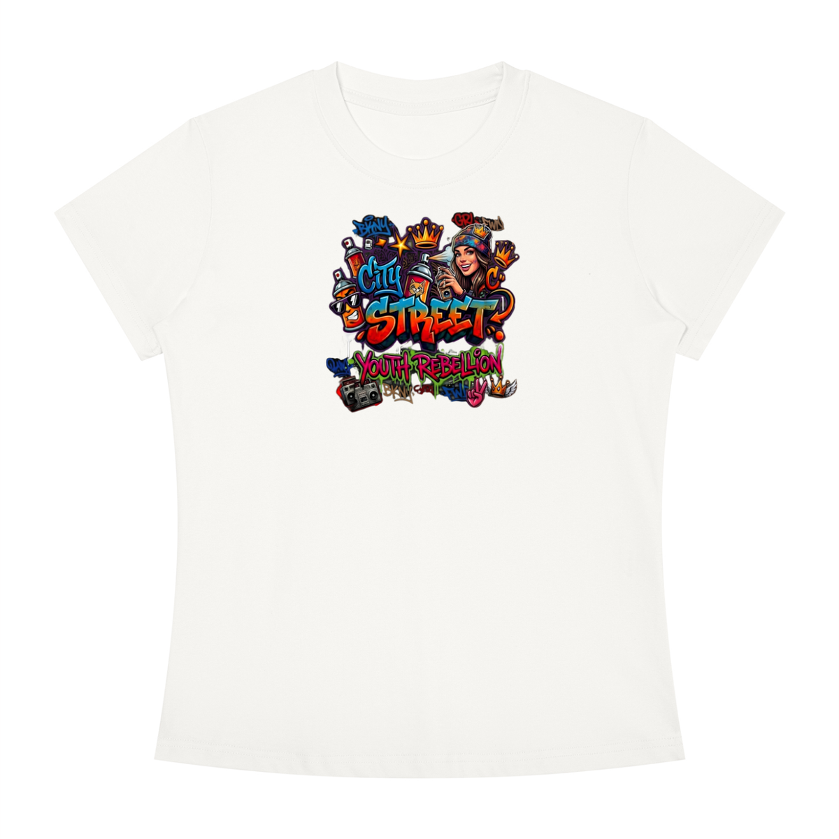 Kinetic Wear Women's Slim Fit Crewneck T-Shirt