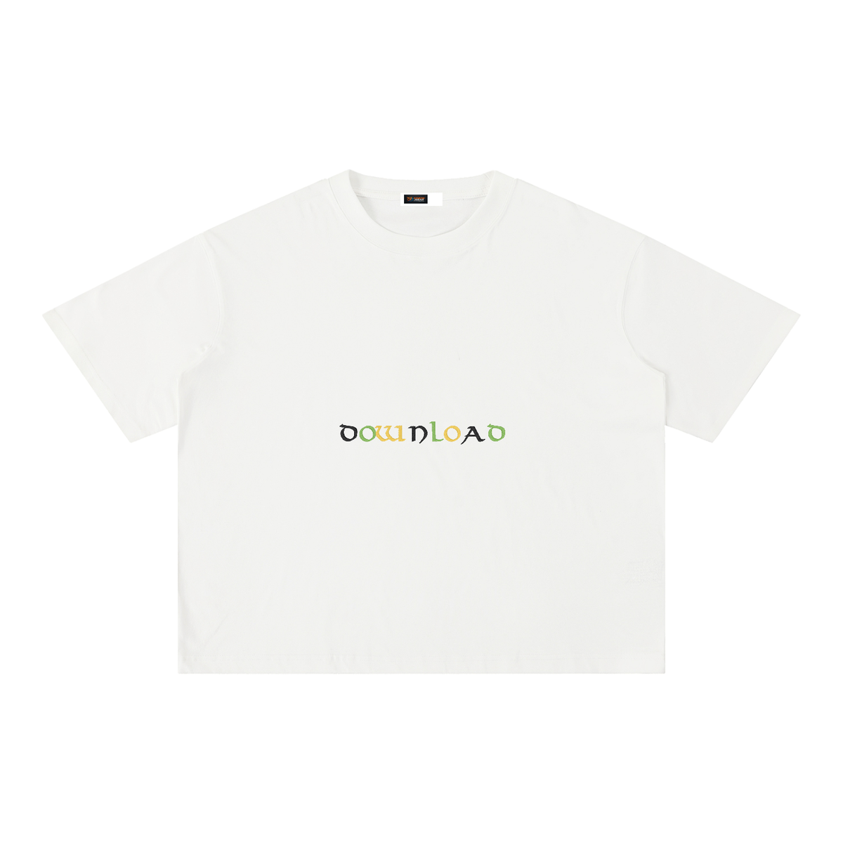 Mineral Wash Boxy Cotton T-Shirt