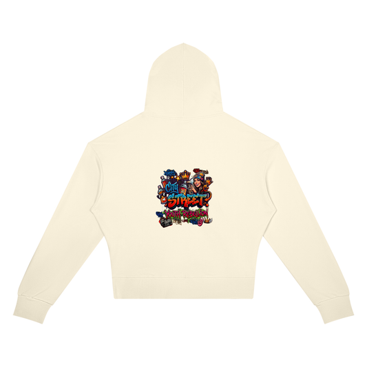 Kinetic Wear Women’s Crop Drop Shoulder Hoodie