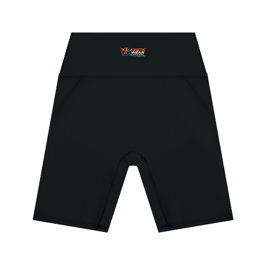 Kinetic Wear Women’s Lycra High Waisted Yoga Shorts