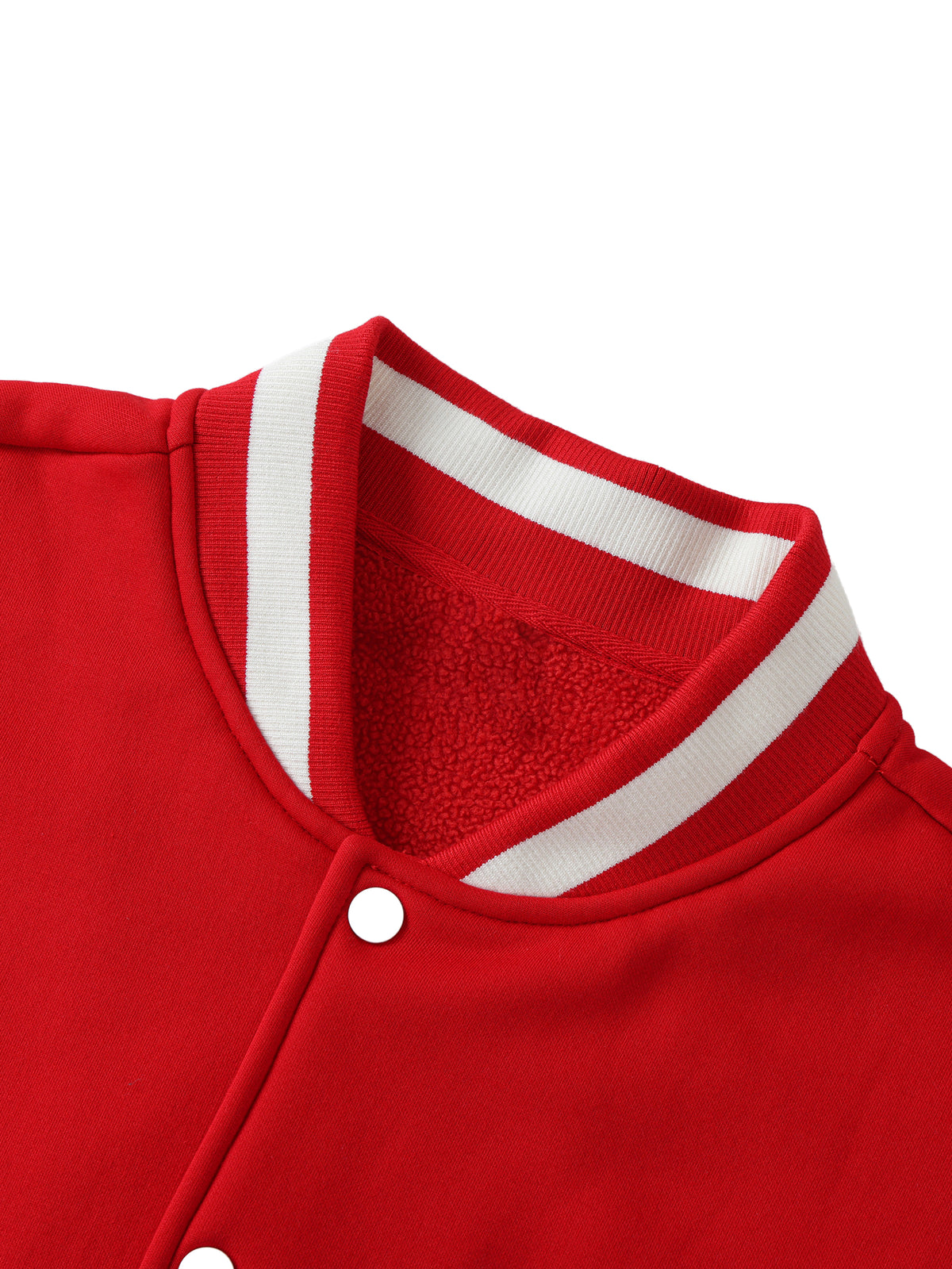 Kinetic Wear Two-Tone Fleeced Varsity Jacket