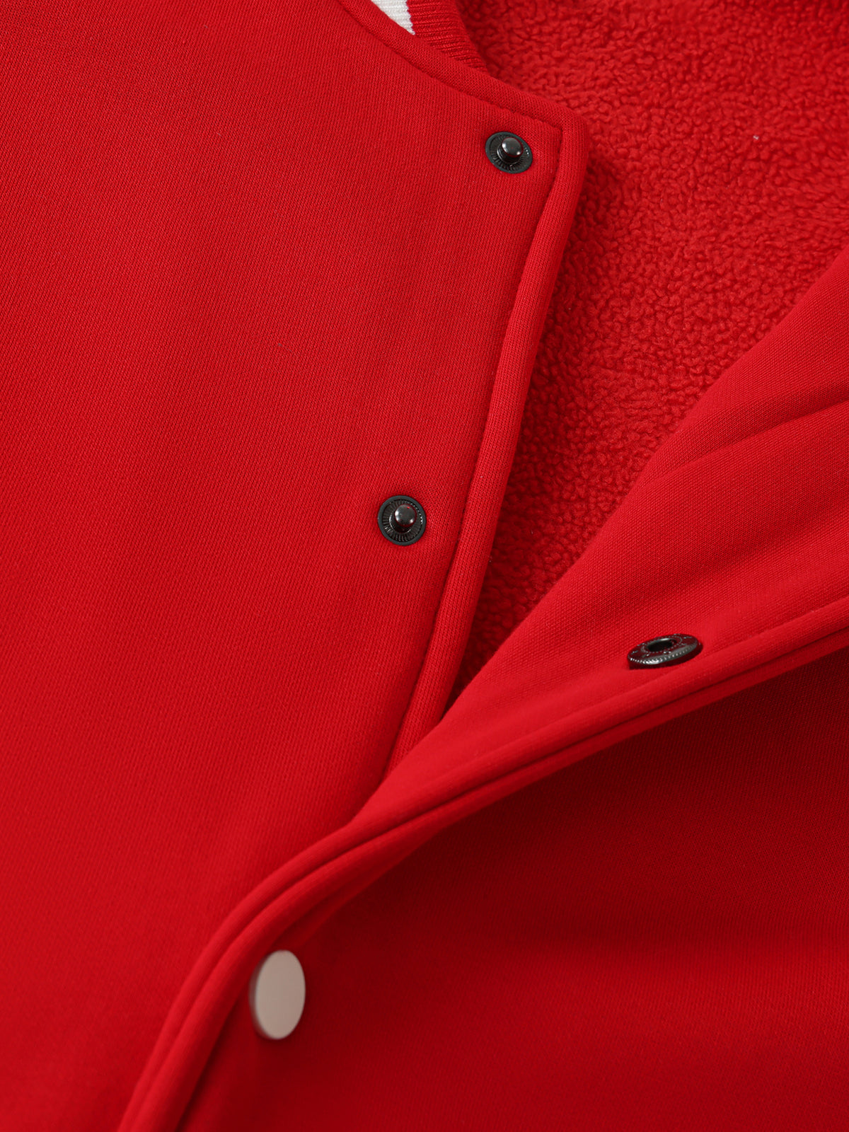 Kinetic Wear Two-Tone Fleeced Varsity Jacket
