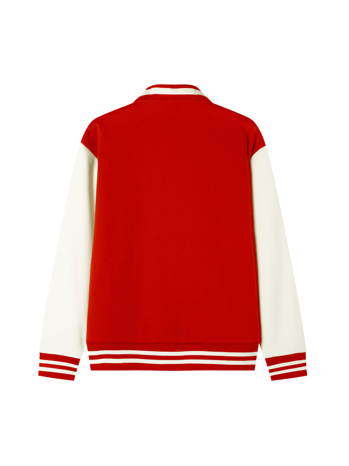 Kinetic Wear Two-Tone Fleeced Varsity Jacket