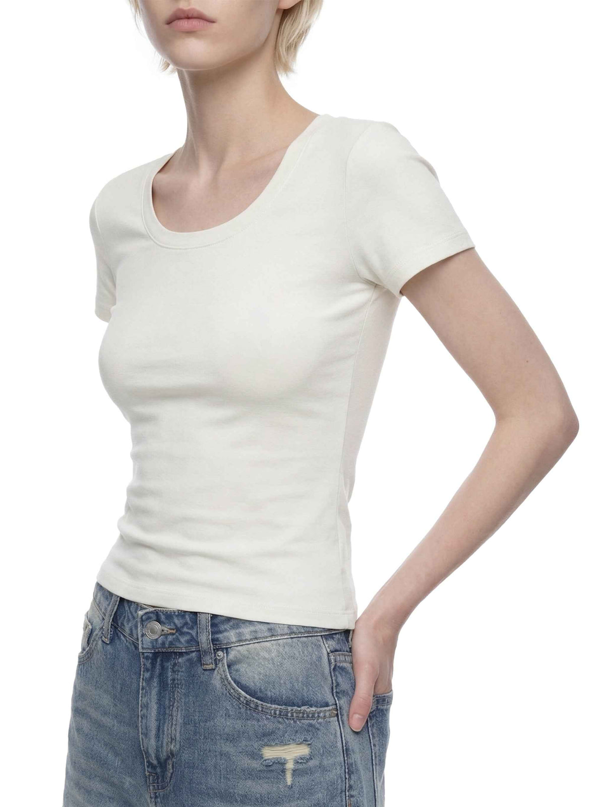 Kinetic Wear Women's Longline Slim-Fit T-Shirt