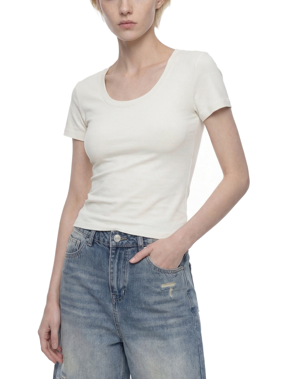 Kinetic Wear Women's Longline Slim-Fit T-Shirt